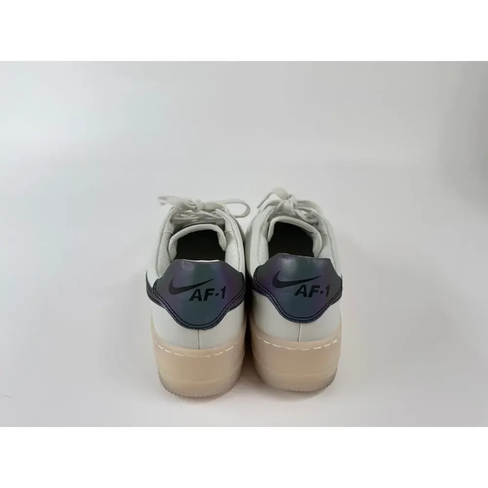 Nike Air Force 1 Sage Low LX AR5409-003 Women’s 8 Spruce Aura White Iridescent - Picture 4 of 10